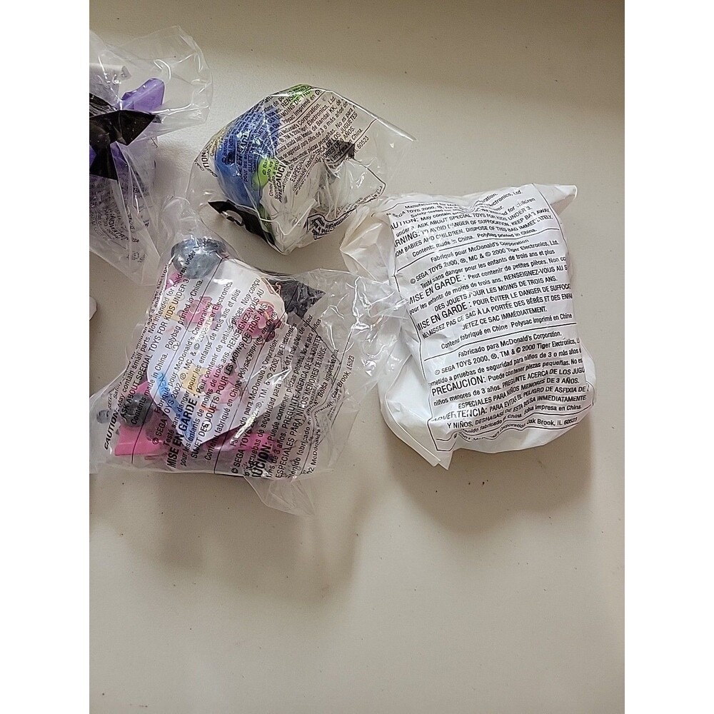 McDonald’s‎ Happy Meal Sega Robo Chi pet  Poo Dino meow Teddy mixed lot - Picture 10 of 11